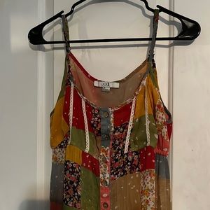 XXI size Large multicolored dress. LIKE NEW